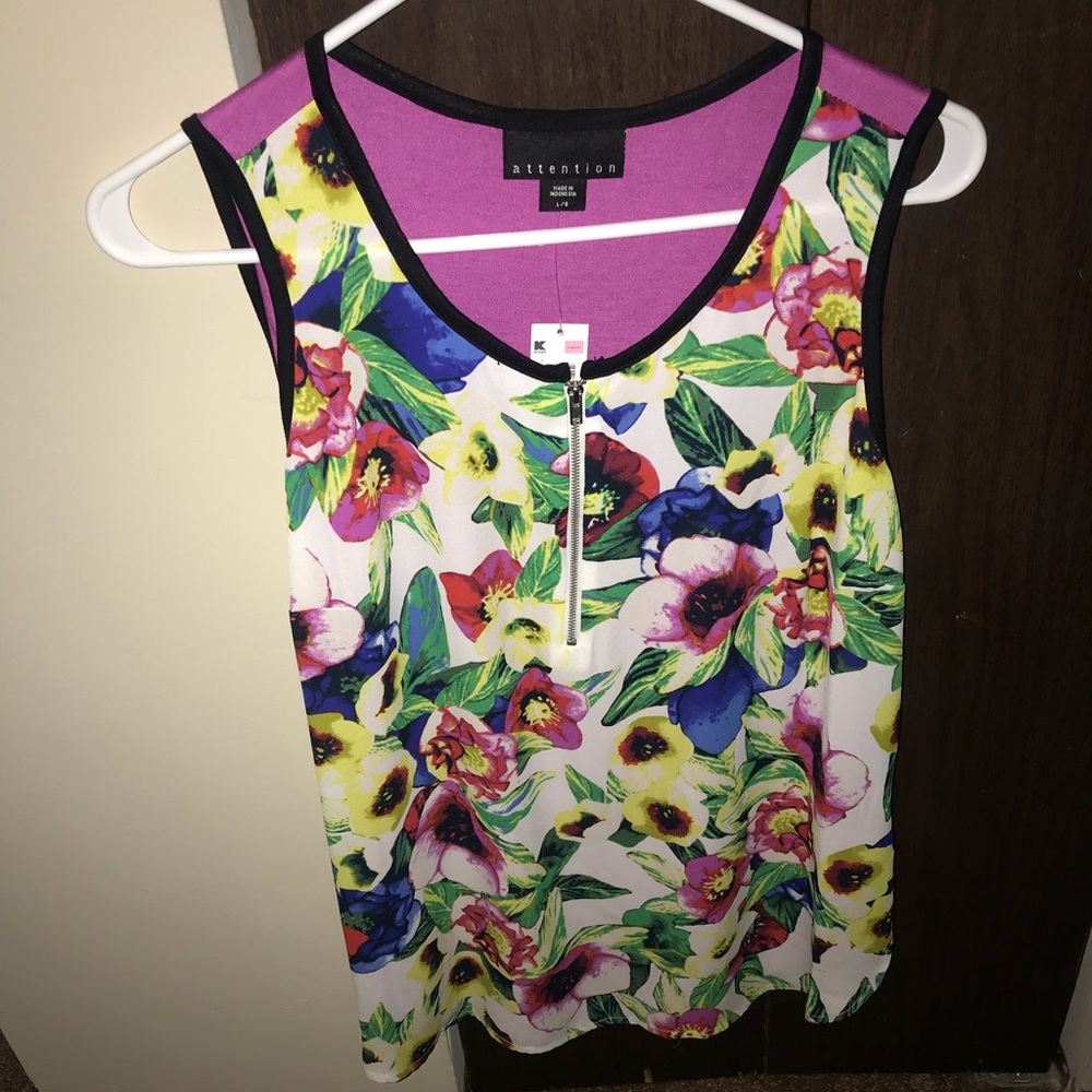 Floral Tank Top